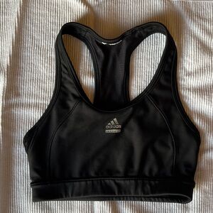 Adidas Women's Black Racerback Sports Bra
